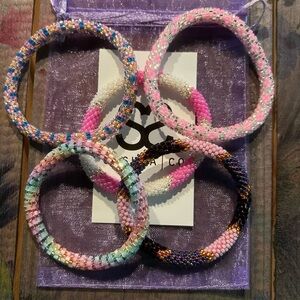 Sashka Co Beaded Bracelets Set of 5 B16